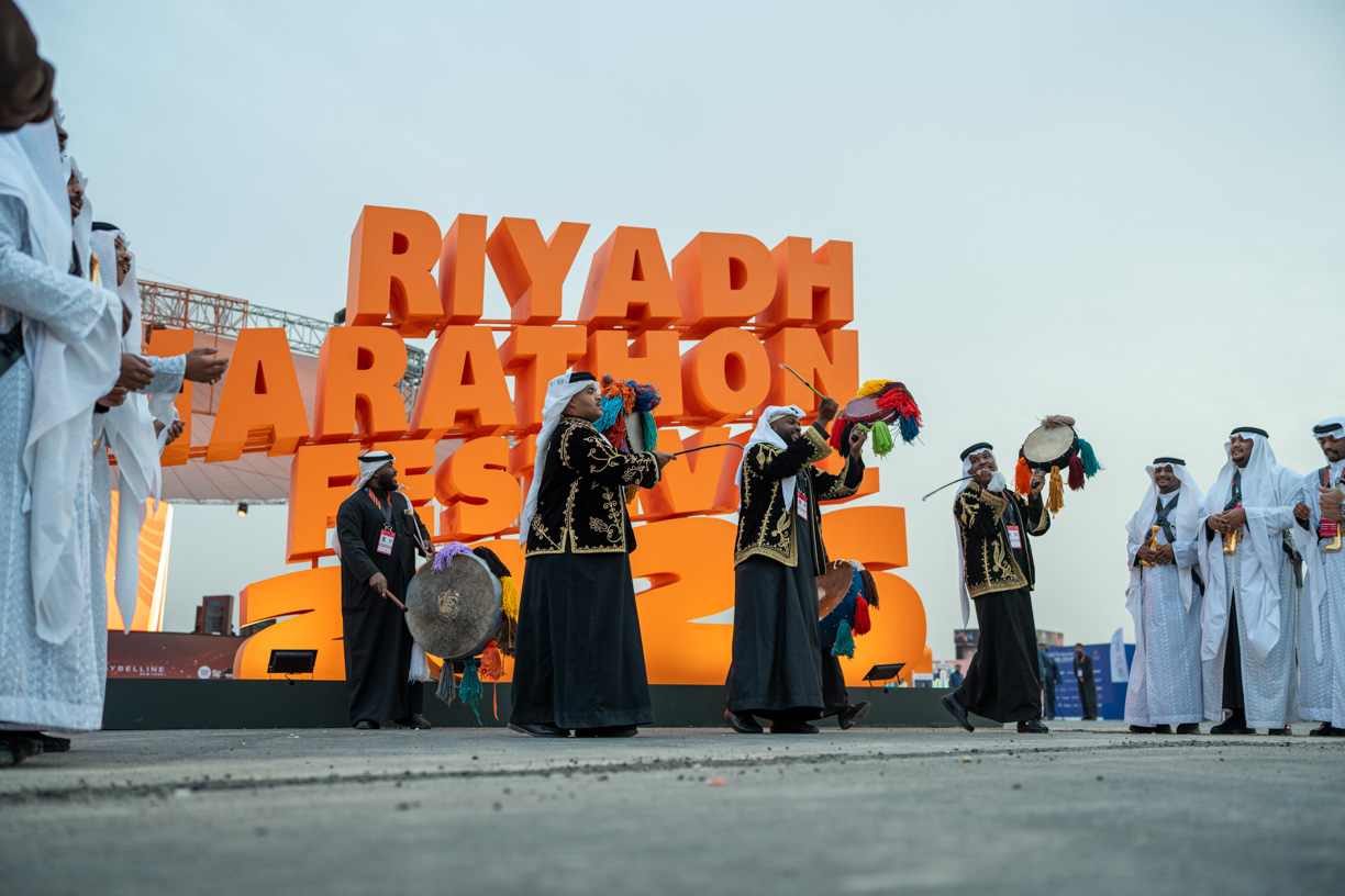 مشاركة مجتمعية في ماراثون الرياض 2026