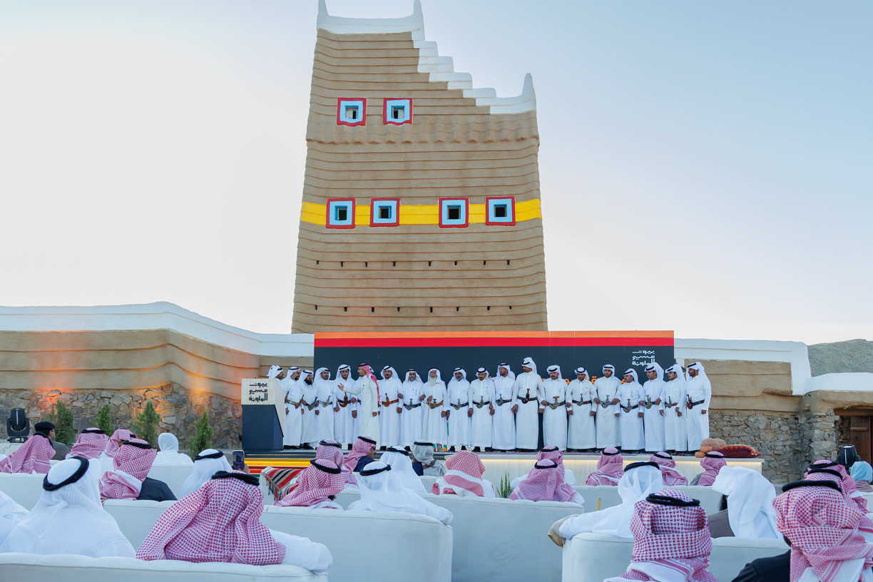 بيوت عسير الملونة